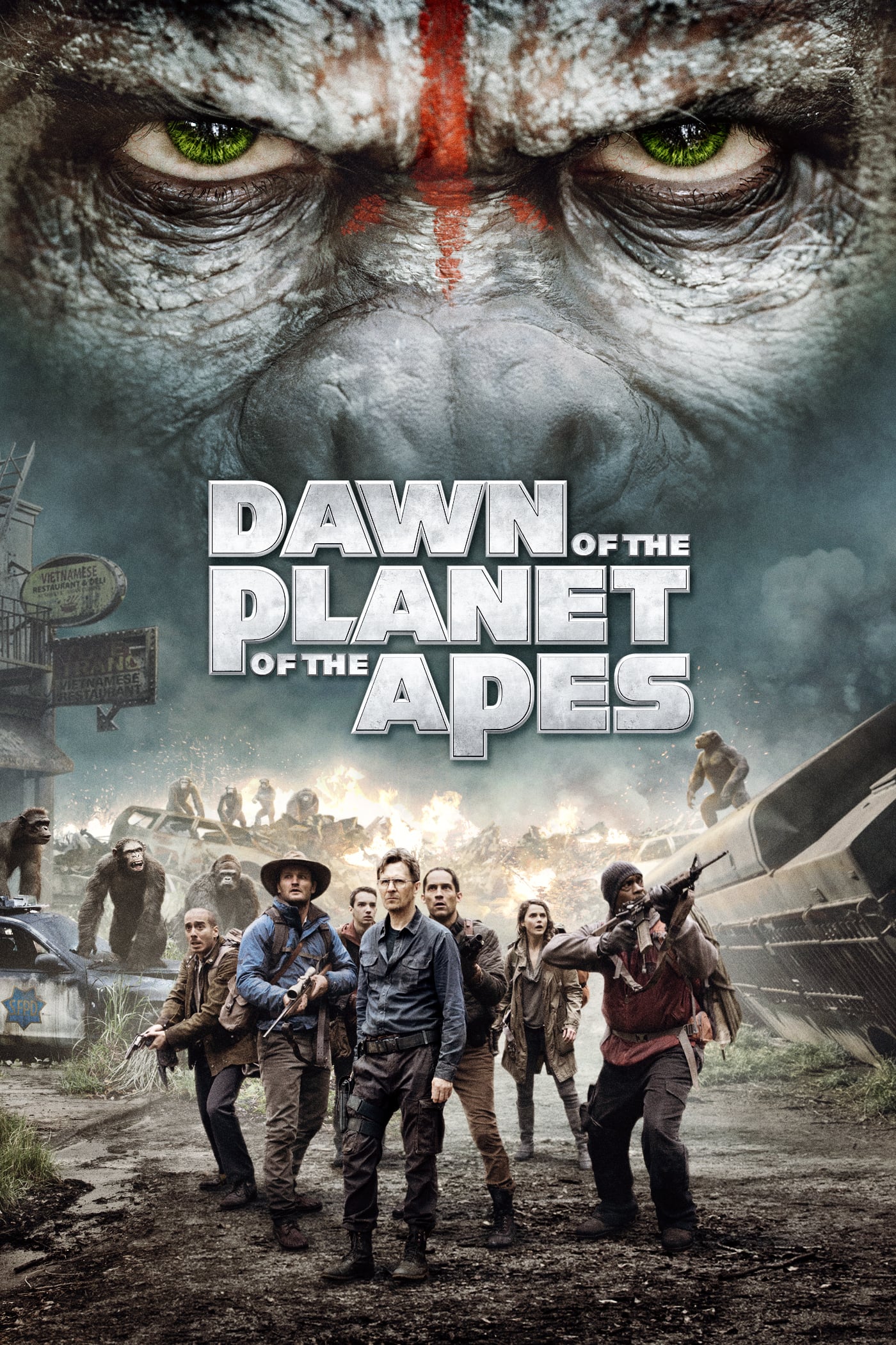 Poster for Dawn Of The Planet Of The Apes