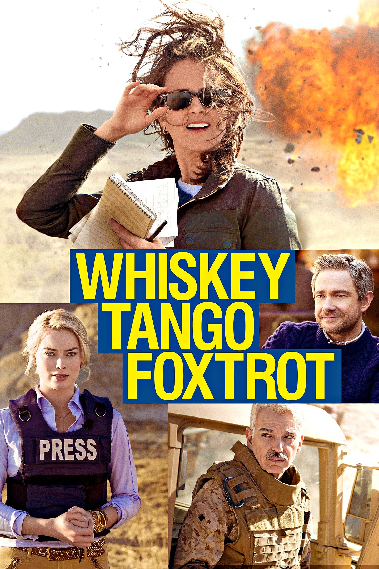 Poster for Whiskey Tango Foxtrot