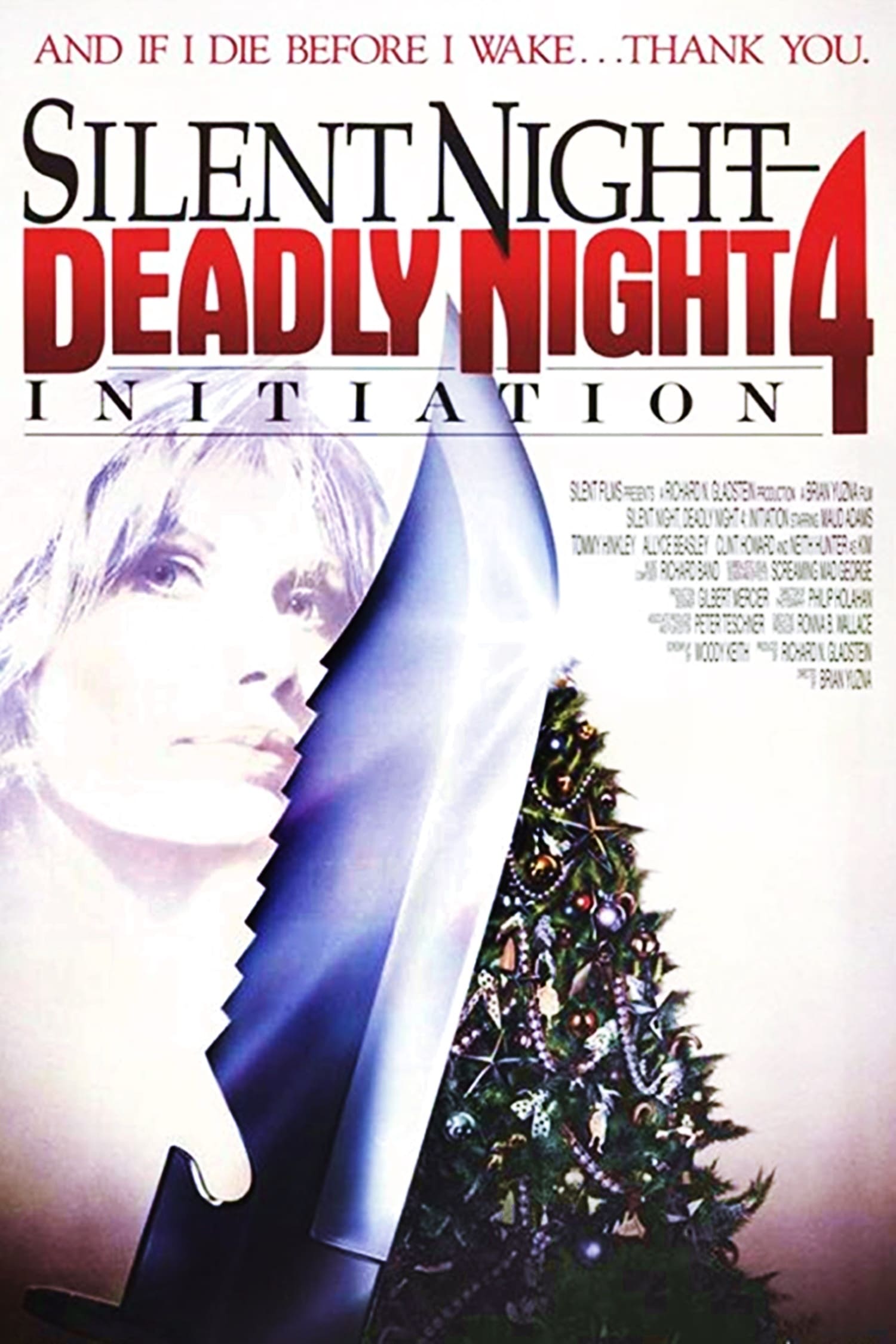 Poster for Silent Night, Deadly Night 4: Initiation